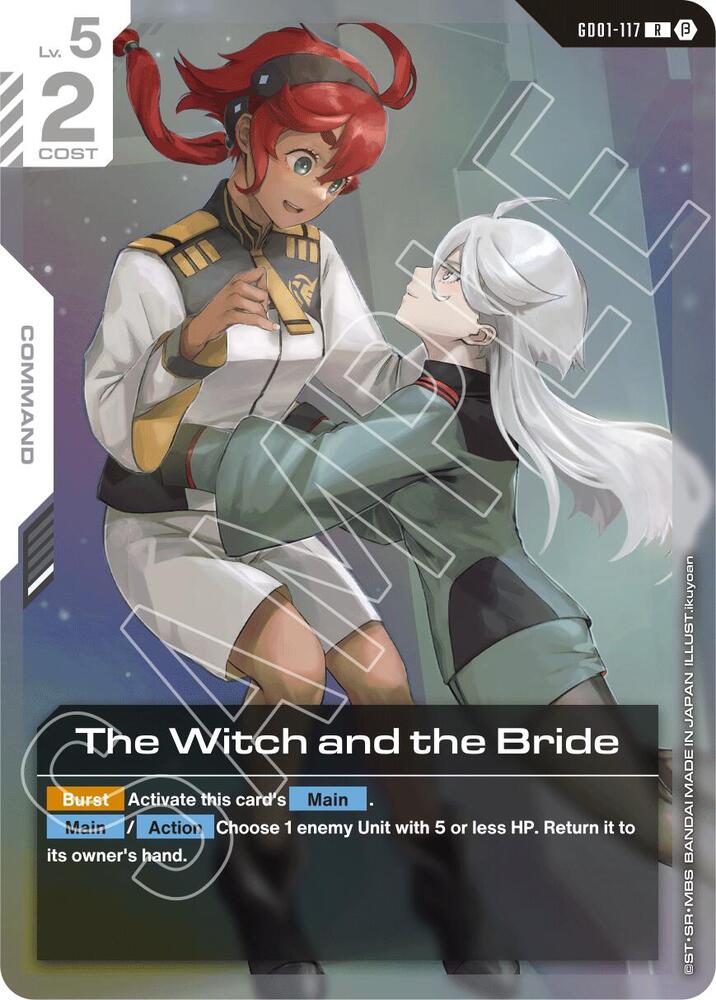 The Witch and the Bride GD01-117 R Gundam card