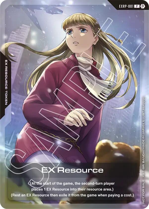 EX Resource (GAMA Expo 2025) EXRP-001 Gundam card