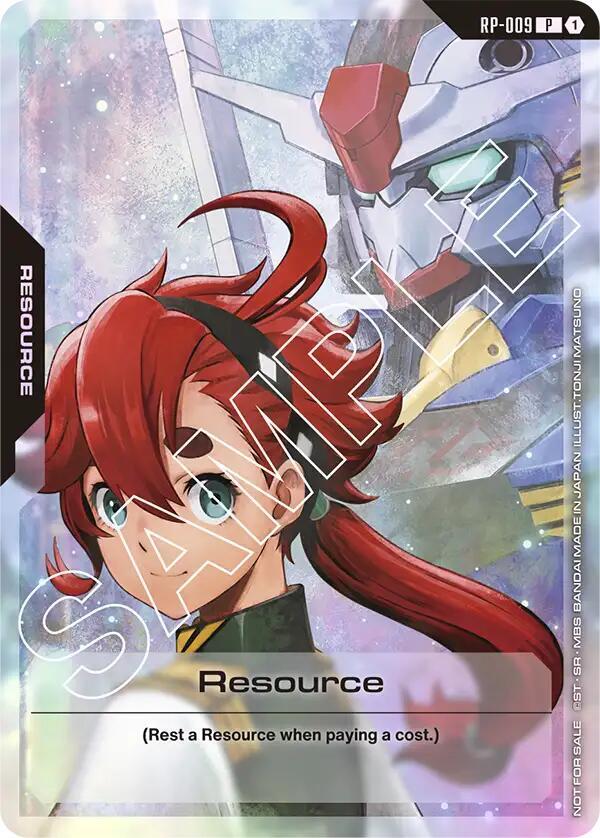 Resource (Gen Con 2025) RP-009 Gundam card