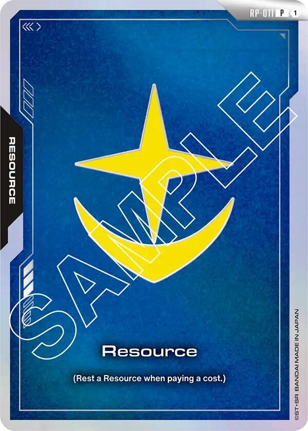 Resource (Earth Federation Force) RP-011 Gundam card