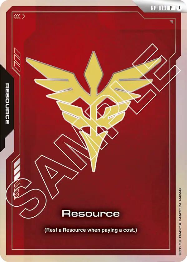 Resource (Neo Zeon) RP-013 Gundam card