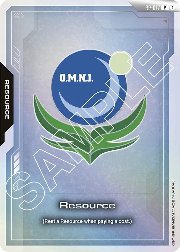 Resource (Earth Alliance) RP-017 Gundam card