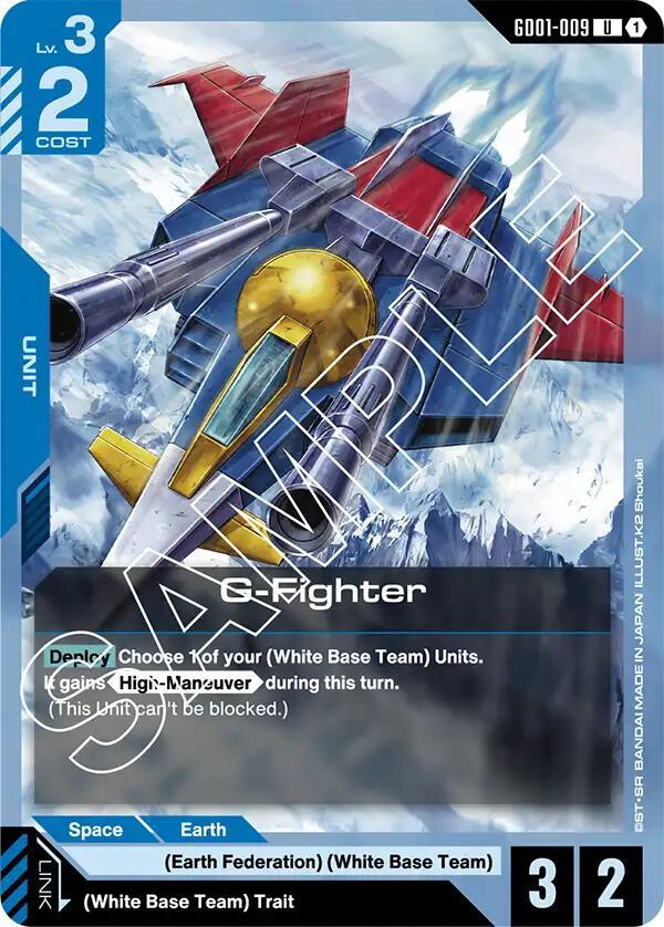 G-Fighter GD01-009 Gundam card