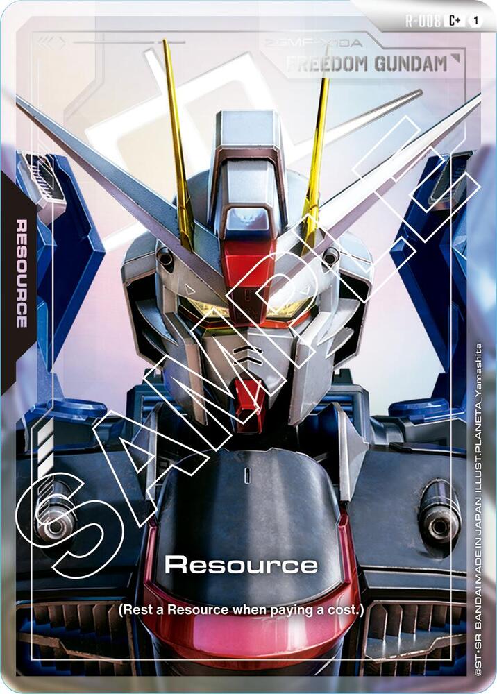 Resource R-008 C+ Gundam card
