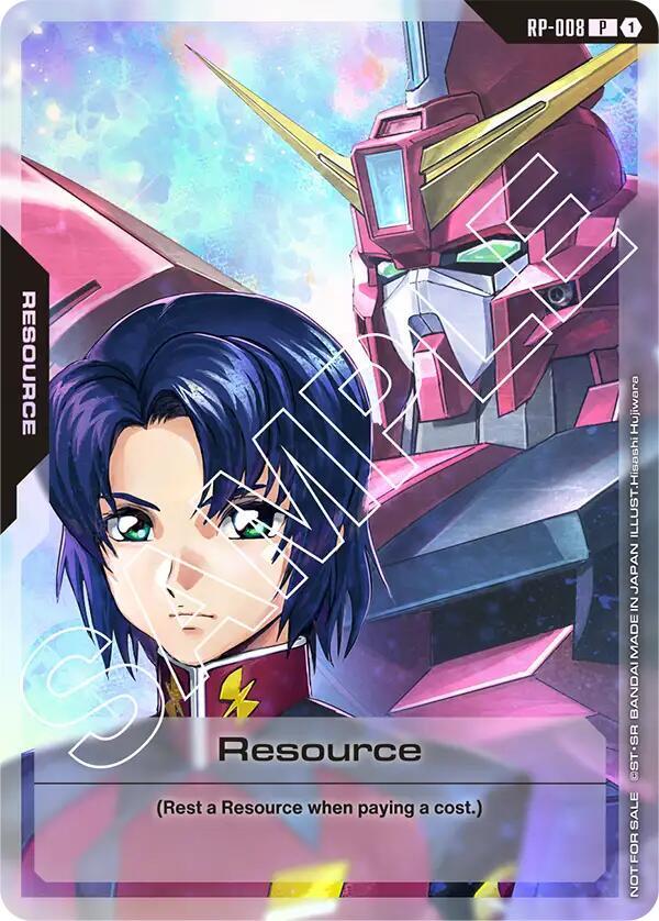 Resource (Resource Pack) RP-008 Gundam card