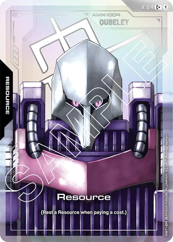 Resource R-014 C+ Gundam card