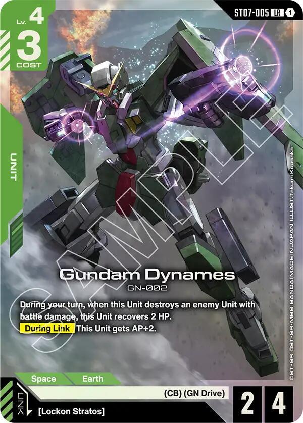 Starter Deck 07: Celestial Drive Gundam Card Game set cover card