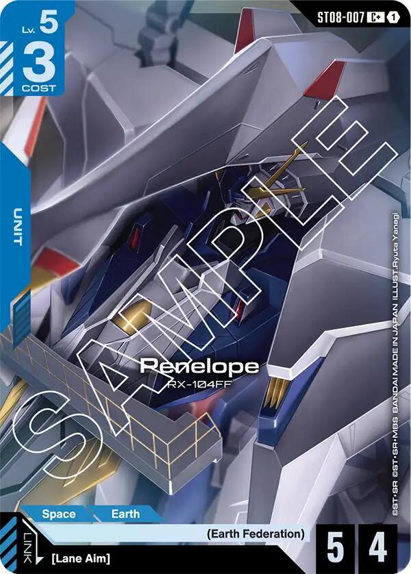 Penelope ST08-007 C+ Gundam card