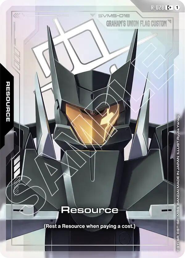 Resource R-028 C+ Gundam card