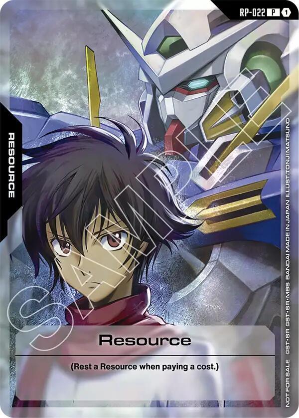 Resource (Mobile Suit Gundam 00) RP-022 Gundam card