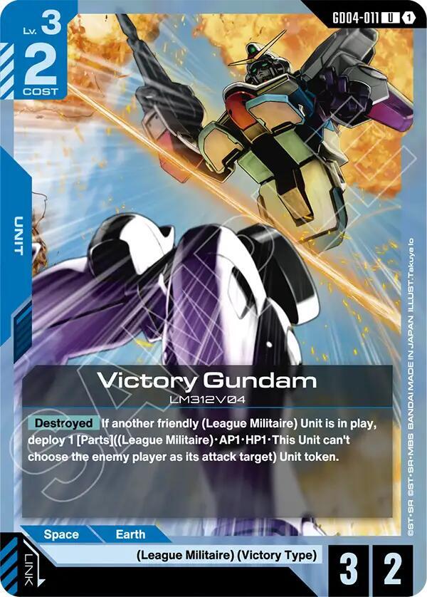 Victory Gundam GD04-011 Gundam card