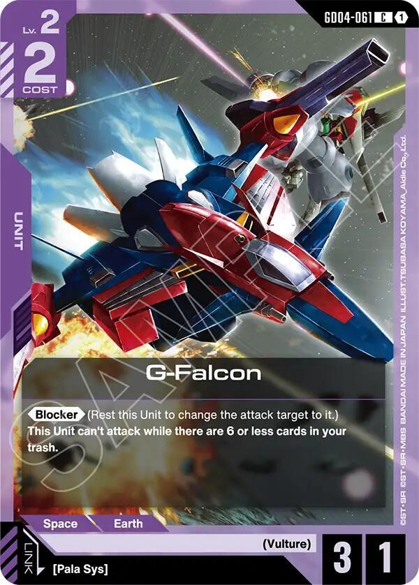 G-Falcon GD04-061 Gundam card