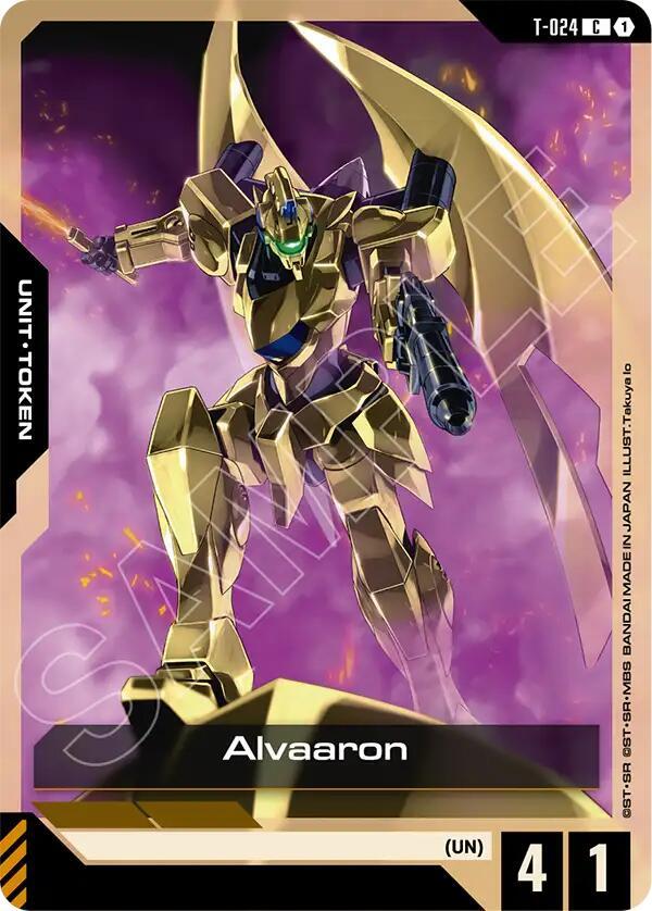 Alvaaron T-024 Gundam card