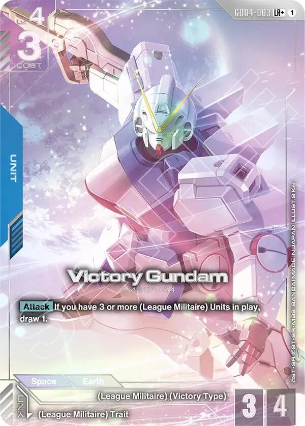 Victory Gundam GD04-003 LR+ Gundam card
