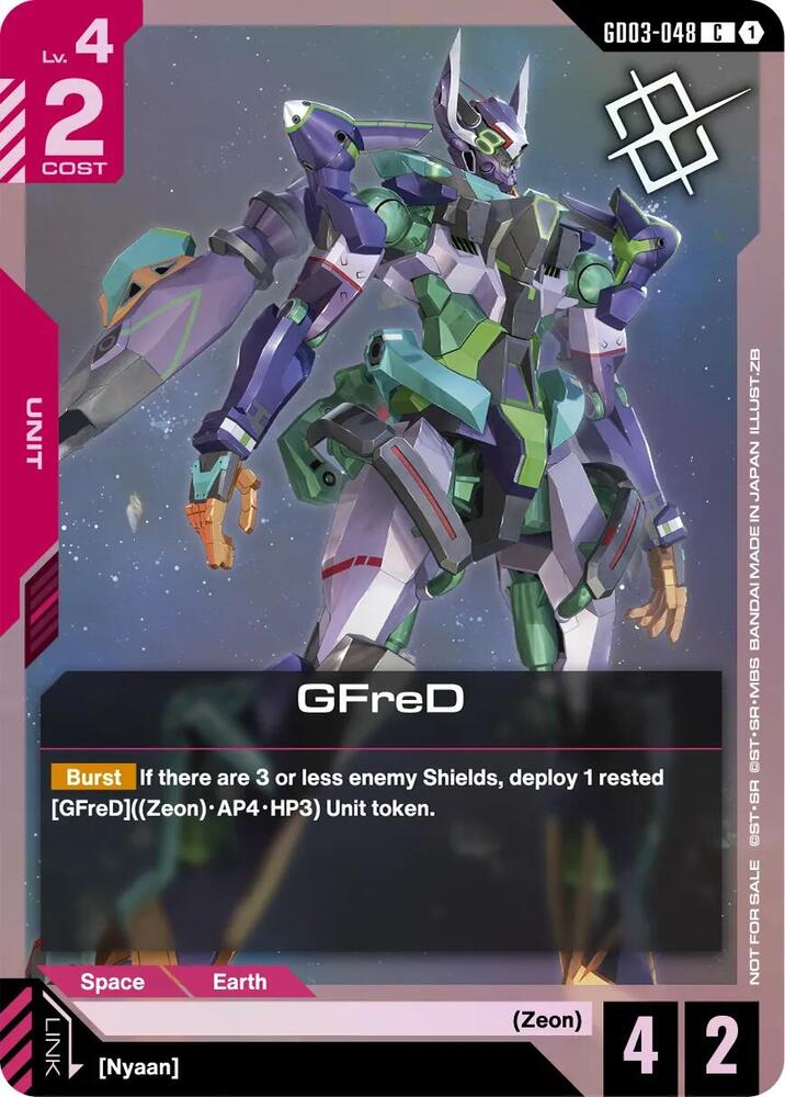 GFreD GD03-048 C Gundam card