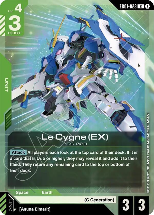 Le Cygne (EX) EB01-023 Gundam card