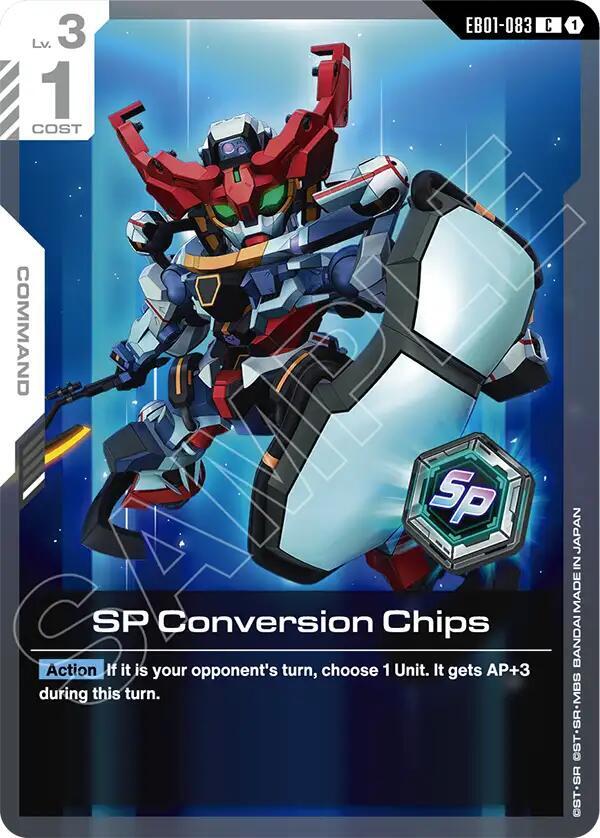 SP Conversion Chips EB01-083 Gundam card