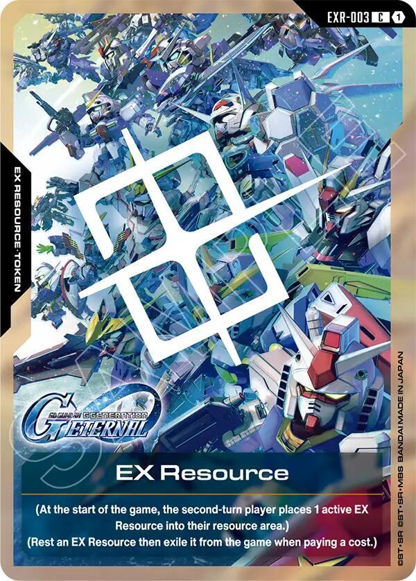 EX Resource EXR-002 C Gundam card