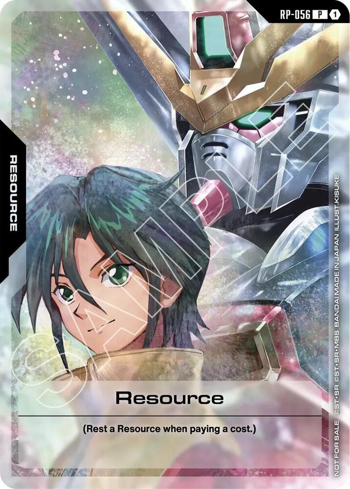 Resource (ST10 / EB01 Release Event) RP-056 Gundam card