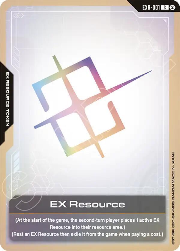 EX Resource EXR-001 C Gundam card