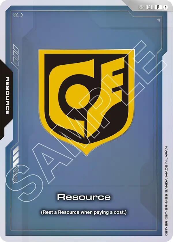 Resource (EVX07 Resource Set) RP-048 Gundam card