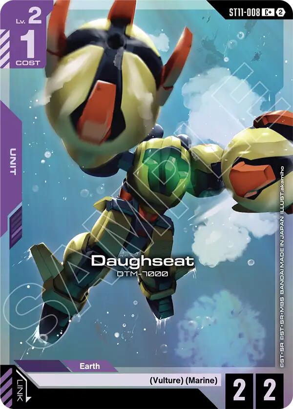 Daughseat C+ ST11-008 Gundam card