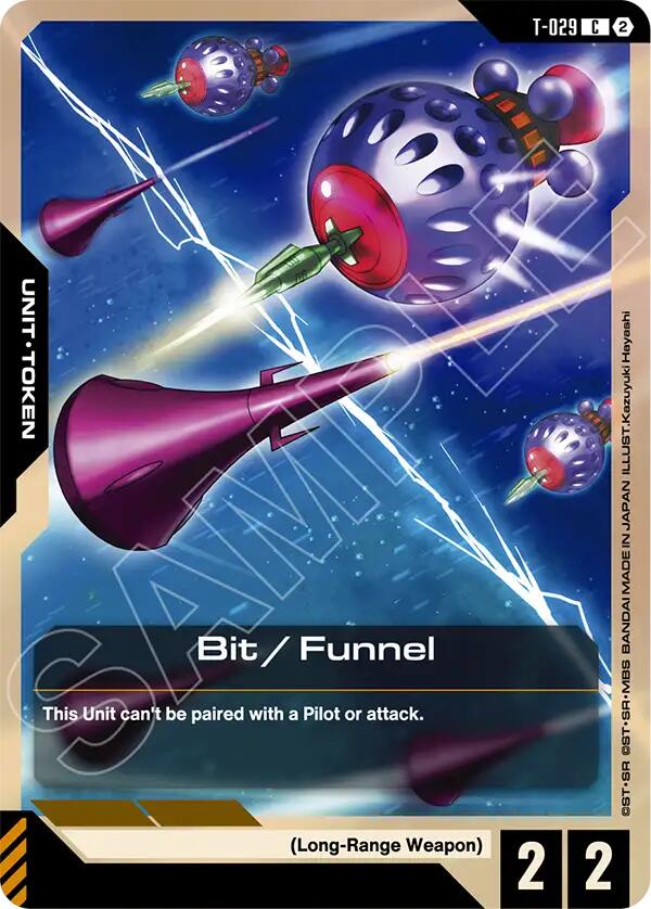 Bit / Funnel Token T-029 Gundam card