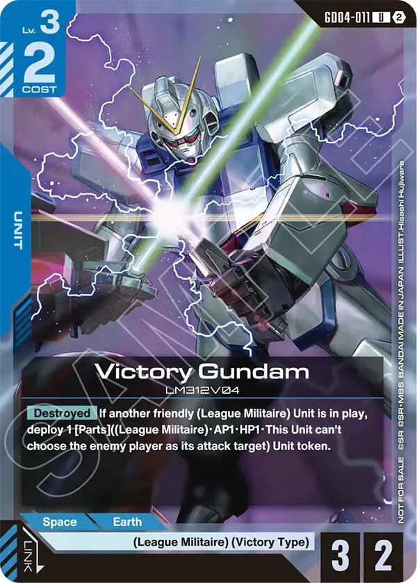Victory Gundam GD04-011 U Gundam card