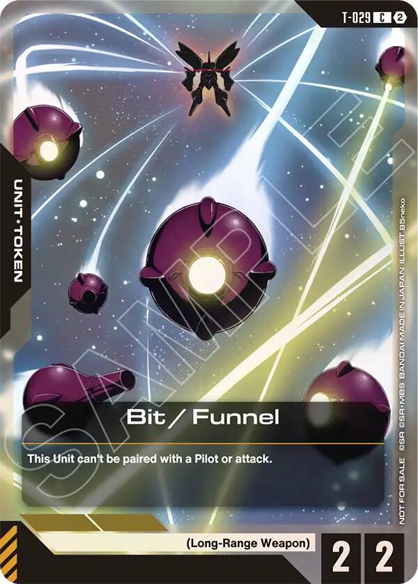 Bit / Funnel Token T-029 C Gundam card