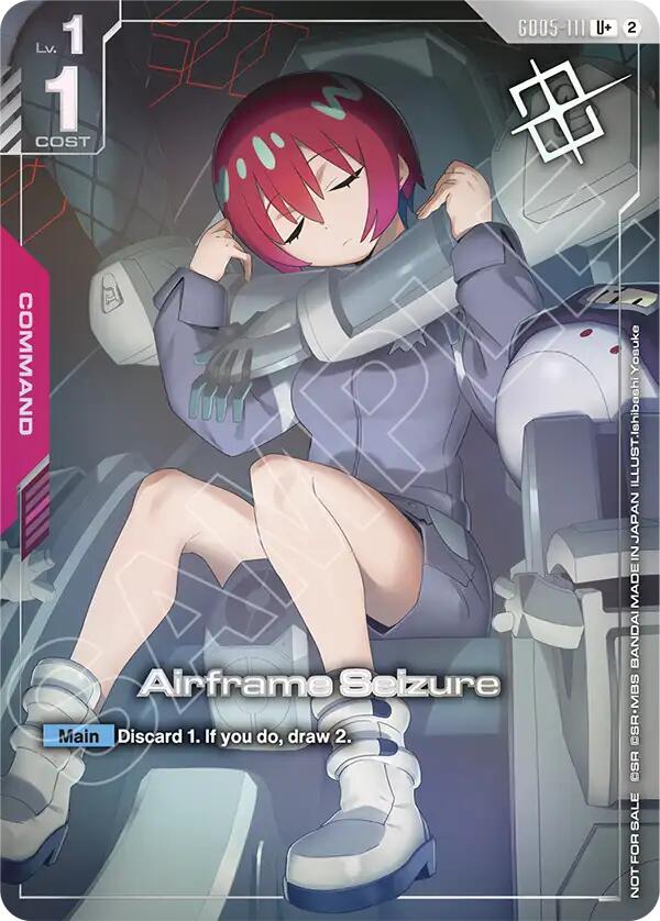 Airframe Seizure U+ GD05-111 (Store Tournament Winner Pack 06) Gundam card